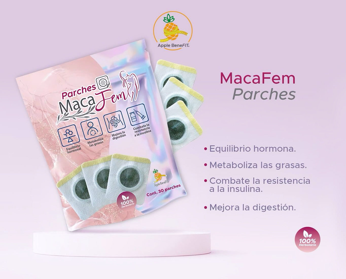 MacaFem Parches
