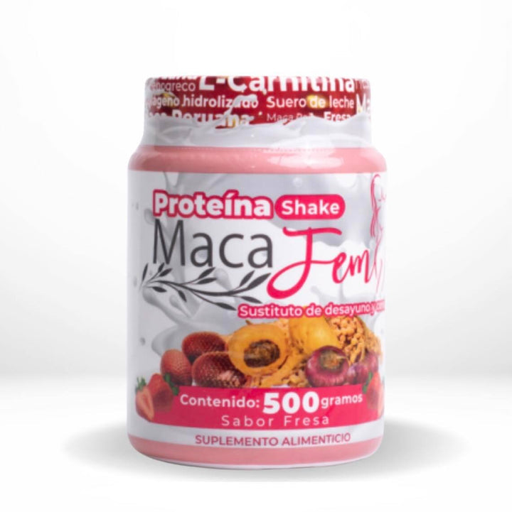 MacaFem Proteina Shake Strawberry