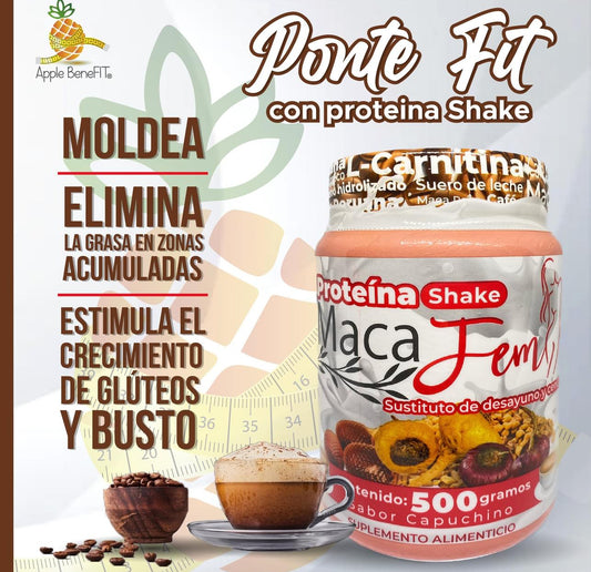 MacaFem Proteina Shake Capuchino