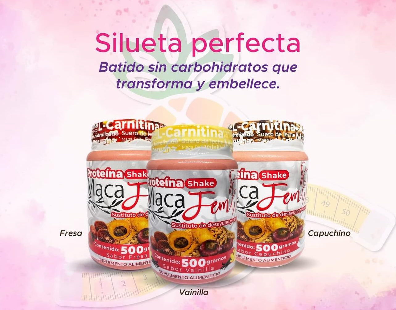 MacaFem Proteina Shake Vanilla